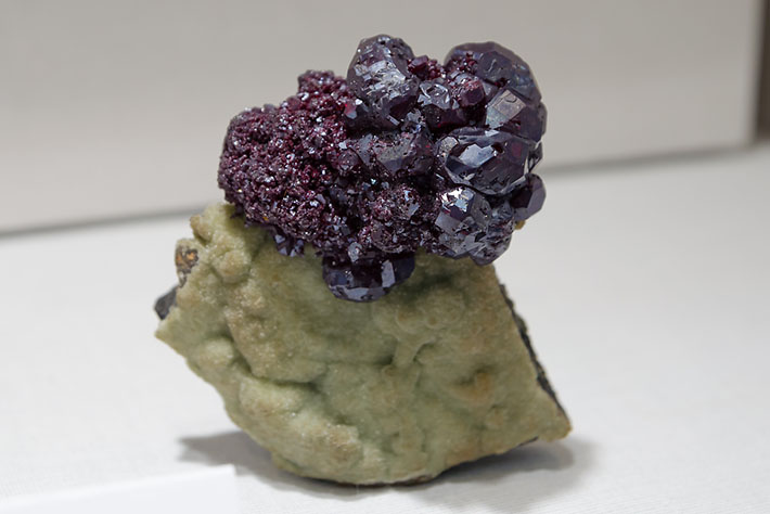 Cuprite and smithsonite from Tsumeb, Namibia